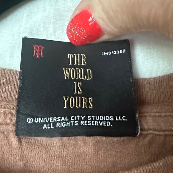 Scarface Graphic Tee in Brown - Picture 3 of 7